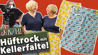 oh NÄH – Rock aus Dekostoff  Teil 2 Die letzten Nähte Aufz v 09092022 [upl. by Tutt]