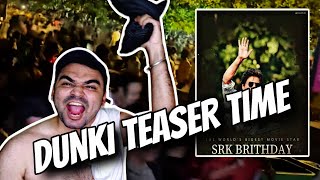 SRK 58Th Birthday Special  Dunki Teaser Time [upl. by Atiram]