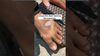 Permanent Feet Dirt amp Tanning Removal PackMost Easy PedicureTry This Pack skincareytshortsviral [upl. by Nosiram]