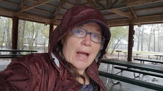 Massive Rain Storm in an RV on the Bayou in Louisiana [upl. by Ikkaj867]