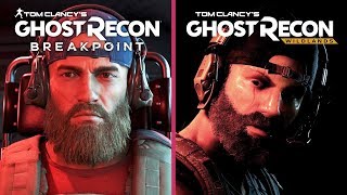 Ghost Recon Breakpoint vs Wildlands Alpha Gameplay Graphics Comparison [upl. by Art]