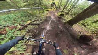 Stage 1 squamish enduro 2024 Full course  Value Added  2 Stroke Smoke [upl. by Akinoj]