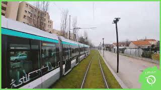 En cabine sur la ligne T8  RATP [upl. by Asenej]