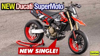 NEW 2024 Ducati Hypermotard 698 Mono Review  Supermoto [upl. by Aratehs623]