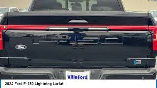 2024 Ford F150 Lightning Walk Around 00241790 [upl. by Ahtekahs]