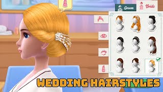 Style their hair in fabulous up dos or leave it down with luscious curls Dream Wedding Planner [upl. by Nyladnar631]