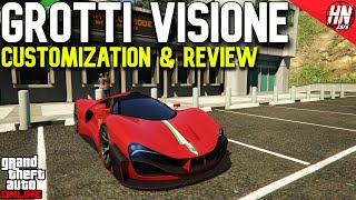 Grotti Visione Customization amp Review  GTA Online [upl. by Hirasuna]