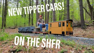 Testing The New Tipper Cars on the Stoddard Hill Farm Railway [upl. by Pritchard192]