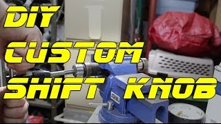 DIY Custom Shift Knob  Camshaft Shift Knob [upl. by Nnayelsel]