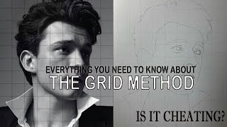 LEARN HOW TO DRAW USING THE GRID EASY [upl. by Ennayhc]