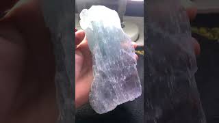 800grams Kunzite Crystal Kunzite afghanistan crystals gemstonepakistan gemstone afghanite gem [upl. by Analram]