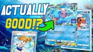 Lapras EX might actually be good in Pokemon Pocket  Deck Highlight [upl. by Shaia319]