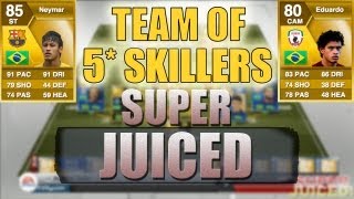 FIFA 13 Ultimate Team  10 x 5 Skillers  JUICED [upl. by Scheider]