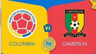 COLOMBIA 1 VS 0 CAMERÚN  MUNDIAL FEMENINO SUD 20 2024 [upl. by Kristien]