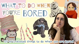 25 Art things to do when your bored [upl. by Lyns]