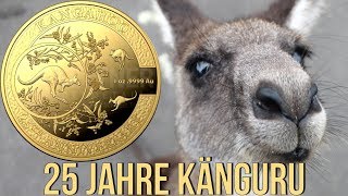 1 Unze Gold 🔱 25 Jahre Känguru Jubiläum 🔱 Nur 750 Stück [upl. by Orodoet]