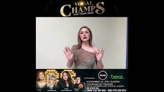 Vocal Champs 2024 live in Chicago  Yeng Constantino Invite [upl. by Yelserp875]