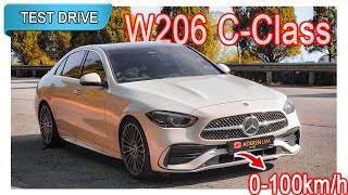 Part 12  W206 MercedesBenz C300 AMG Line  Malaysia POV Test Drive CC Subtitle [upl. by Lyns375]