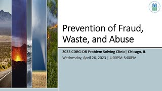 Prevention of Fraud Waste and Abuse [upl. by Hebe]