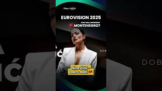 Nina Žižić Montenegro Eurovision 2025 🇲🇪 ‘Dobro došli’  Montesong [upl. by Cicero]