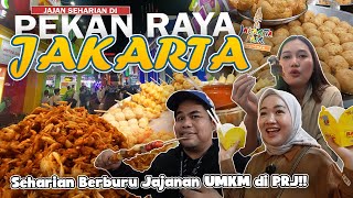 SEHARIAN DI PEKAN RAYA JAKARTA BANYAK JAJANAN UMKM UNIK 😱 [upl. by Marlin]