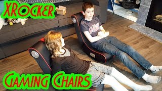 X Rocker gaming chairs  unboxing and testing  fun [upl. by Skyler]