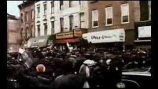 Notorious BIG funerals  Tribute in Brooklyn [upl. by Durno]