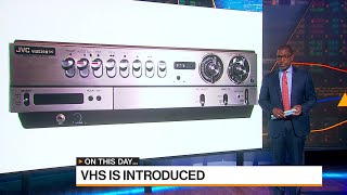 VHS Is Introduced  On This Day [upl. by Matthaeus]