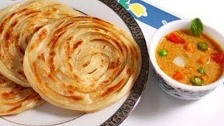 How to make parotta recipe in Tamil Parotta Recipe  Homemade Parotta Recipe  Soft layered parotta [upl. by Aizitel922]