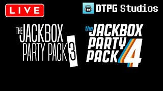 DTPG Studios Live  Jackbox Party Pack 3  4  28th September 2024 [upl. by Adnalahs177]