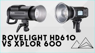 Flash Photography  Orlit Rovelight RT610 Jinbei HD610 vs Xplor 600 Godox AD600 [upl. by Weathers444]