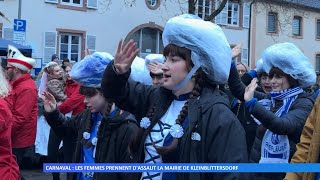 Les femmes prennent d’assaut la mairie de Kleinblittersdorf [upl. by Hittel]