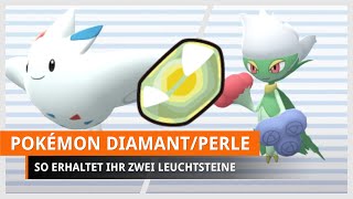 Pokémon Strahlender Diamant amp Leuchtende Perle Leuchtstein finden [upl. by Qulllon]