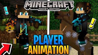 Player Animations Mod For Minecraft Pe [upl. by Notlrak]