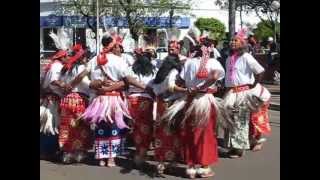 Traditional Native Guarani Dance of Paraguay [upl. by Ielhsa]