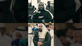 Al Afasy 2007 vs 2023shorts qur quranrecitation [upl. by Adnawyek]