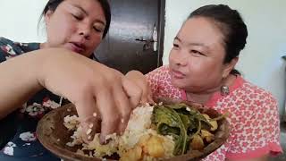 The Ultimate Comfort Food Rice with Pork and Veggie Medley 🌟🍛🍖🥦 mukbang [upl. by Emoreg955]