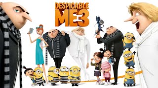 Despicable me 3 2017 Movie  Steve Carell Kristen Wiig  Despicable me 3 Movie Full Facts Review [upl. by Nabru]