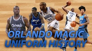 NBA Uniform History  Orlando Magic [upl. by Neih]