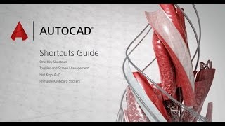 AutoCAD Onekey Shortcut Guide  AutoCAD Shortcuts Guide  AutoCAD Shortcut Key [upl. by Kolodgie]