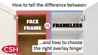 How to choose the right overlay hinge for your cabinets [upl. by Capps801]