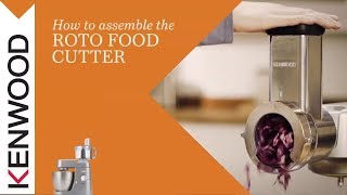 Kenwood Chef I Kitchen Machines I How to assemble the Roto Food Cutter [upl. by Akemat442]