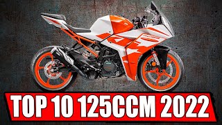 TOP 10 125CCM MOTORRÄDER 2022 [upl. by Sitruc]