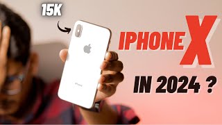 SecondHand iPhone X in 2024  After 6 Years   Galti Mat Kardena [upl. by Venice]