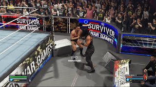 WWE 2K24 Gunther COMPLETELY DESTROYES Roman Reigns in a Casket Match Online [upl. by Weinreb]