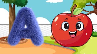 A Apple Song  Inspired By ABC song Gracies Corner  Nursery Rhymes  Kids Songs 45 [upl. by Nillad]