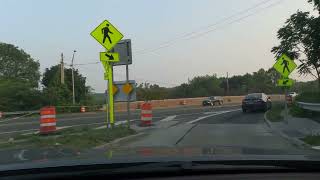 Early morning drive entering into Hempstead Long Island NY  July 01 2023 [upl. by Gore951]