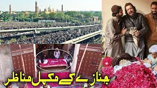 Khadim Hussain Rizvi ki Namaz e Janaza  Khadim Hussain Rizvi Namaz e Janaza  Saad Hussain Rizvi [upl. by Oiluarb839]