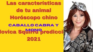 Las características de tu animal en el Horóscopo chino 3 Ludovica Squirru predicciones 2021 [upl. by Ardnaxela175]