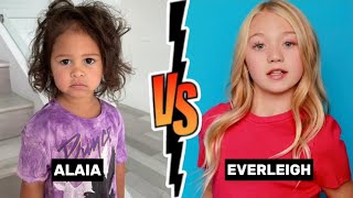 Alaia McBroom The Ace Family Vs Everleigh Rose The LaBrant Family Lifestyle Comparison [upl. by Kennan]